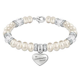 my granddaughter forever pearl bracelet UK MGFPB a main