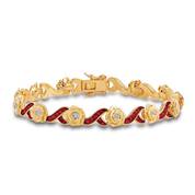 A Dozen Roses Birthstone  Diamond Bracelet 6684 001 8 10
