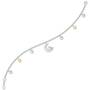 diamond moon and stars bracelet UK DMSB a main