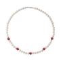 bedazzled birthstone pearl necklace UK BBSN a main