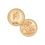 the gold sovereigns of queen elizabeth ii UK QESVA d four