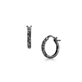 midnight black diamond earring UK MLBDE a main