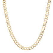 Flat Diamond Cut Curb Chain 11142 0154 a main