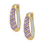 The Inside Out Birthstone Hoops, Inside Out Birthstone Hoops 10963 0012 f june