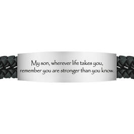 son southwest leather bracelet UK SSWB b two