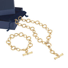 Links That Bind Necklace Bracelet 11477 0019 g giftbox