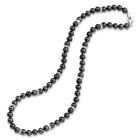 midnight spell black pearl necklace with UK MSPNE2 a main