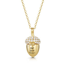 our love grows acorn locket UK OLGP b two