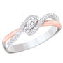forever 14ct gold diamond ring UK FGDR a main