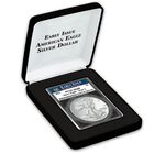the 2021 first year flying american eagle silver dollar UK N21D d four