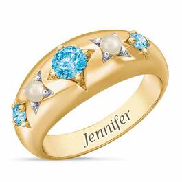 Royal Radiance Personalized Birthstone Ring 1906 001 1 3