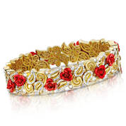 a dozen roses crystal bracelet UK DRSB a main