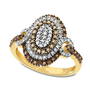 mystic mocha diamond 18ct gold plated si UK MMDGR a main