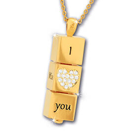 message of love spinner pendant UK MOLSP a main