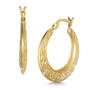 golden whirl hoop earrings UK GWHE a main