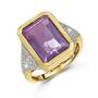 amethyst white zircon ring UK AWZR a main