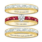 a dozen rubies diamond ring set UK DRDRS b two