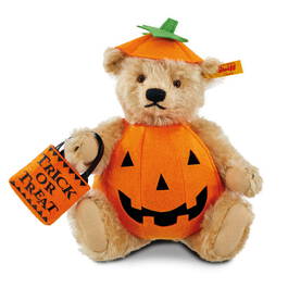 jack o lantern the steiff halloween bear UK SHALB a main
