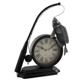 gone fishing mantel clock UK GFMC a main