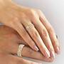 Personalized Diamond Ring Set 6374 001 3 2