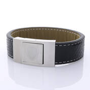 the arsenal leather cuff bracelet UK ARLCB a main
