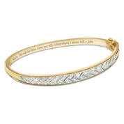 diamond blaze personalised bangle UK DBPB2 a main