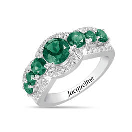 Genuine May Birthstone Ring 11571 0055 a main