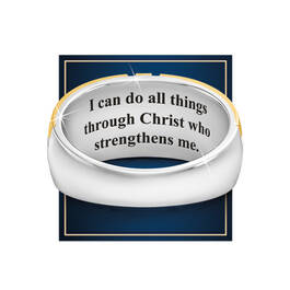 steel devotion diamond ring UK SDPMR2 b two