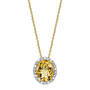 the legacy citrine pendant UK LEGCP a main