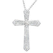 diamond devotion cross pendant UK DDCP a main
