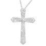 diamond devotion cross pendant UK DDCP a main