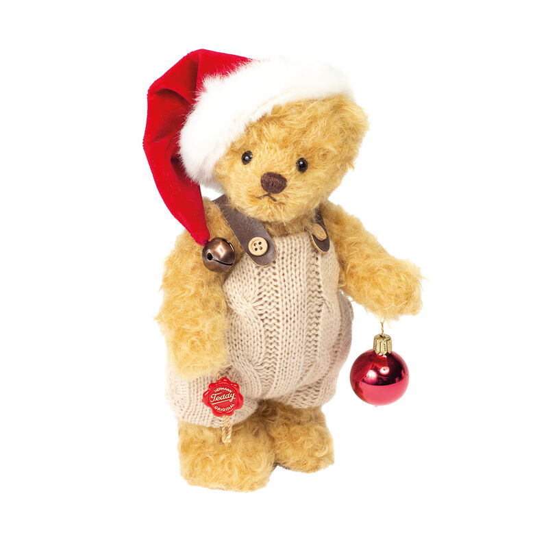 teddy hermann christmas bear jack UK THCBJ a main