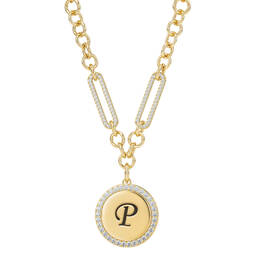 Sparkling Initial Pendant 11433 0012 p initial p