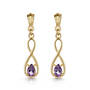 endless love amethyst earrings UK ELAE a main