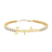 Golden Tennis Bracelet 11979 0012 a main