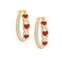 The Sparkling Hearts Hoop Earrings 11828 0023 a main