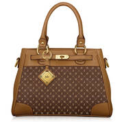 my personalised brown handbag UK IPBRS a main