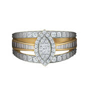 The One Hundred Diamond Ring 10924 0010 b back
