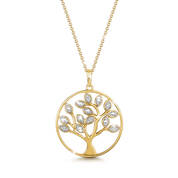 tree of life diamond pendant UK TOLDP a main