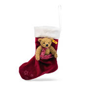 steiff teddy bear with christmas stockin UK STBBS a main