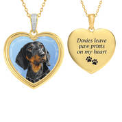 Paw Prints on my Heart Crystal Pendant 10992 0017 a main