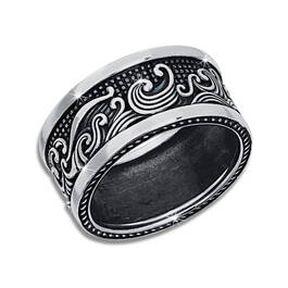 maritime silver mens ring UK MSMR a main