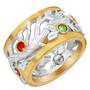 family tree birthstone ring UK FTBR2 a main