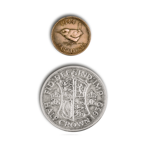 british coins of world war ii UK WW2CR a main