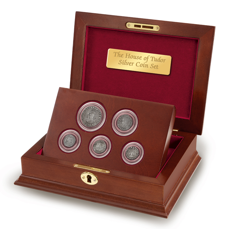 the house of tudor silver coin set UK TMCC a main