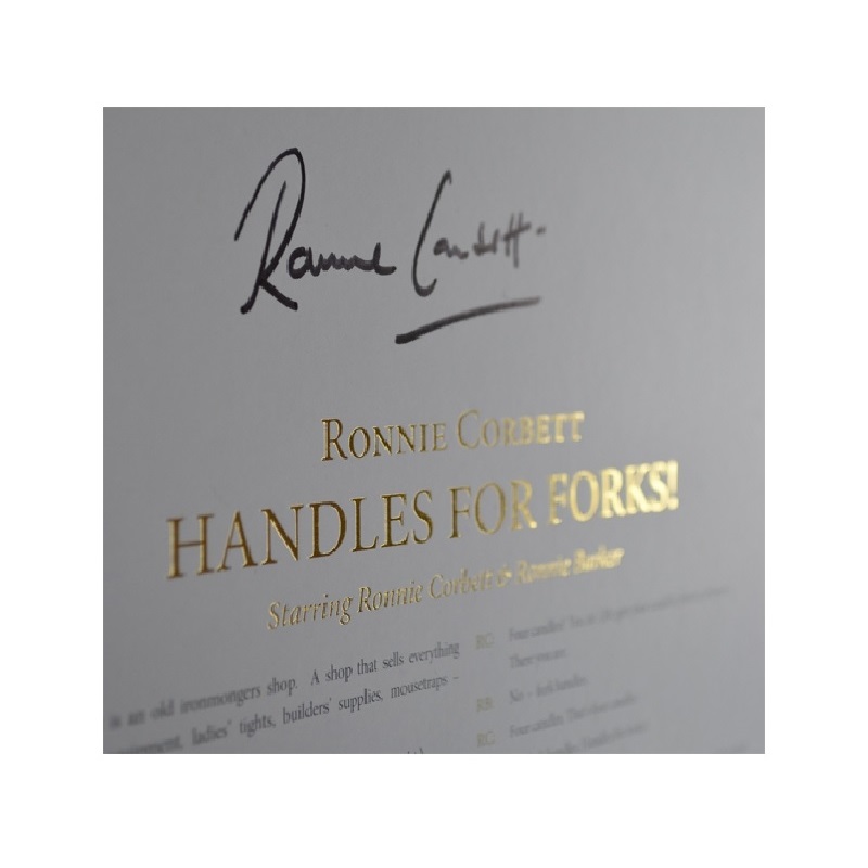 ronnie corbett handles for forks print UK RCHFP a main