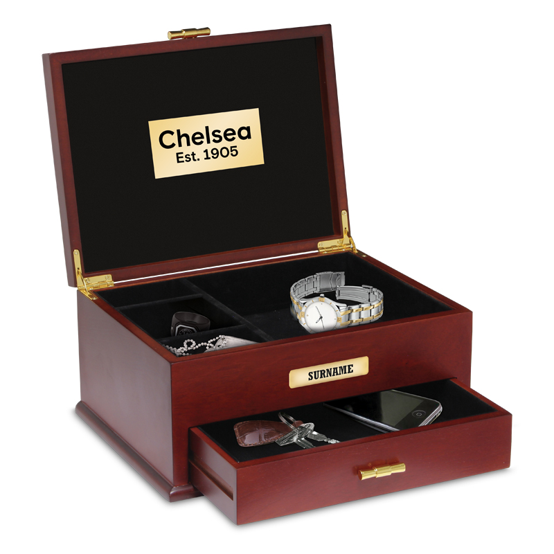 personalised chelsea fc valet box UK CHVB a main