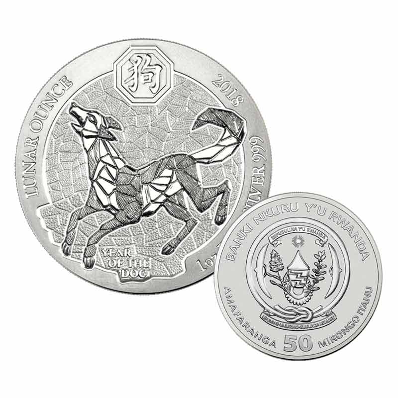 the 2018 silver bullion zodiac set UK L18C a main