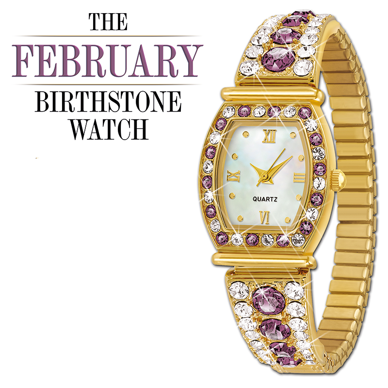 the birthstone personalised stretch watc UK BPSW a main