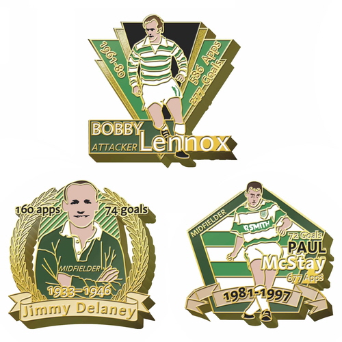 celtic fc heroes pin collection UK CEPLP a main